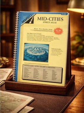 EUC Mapsco Mid Cities Street Map - Dallas Fort Worth